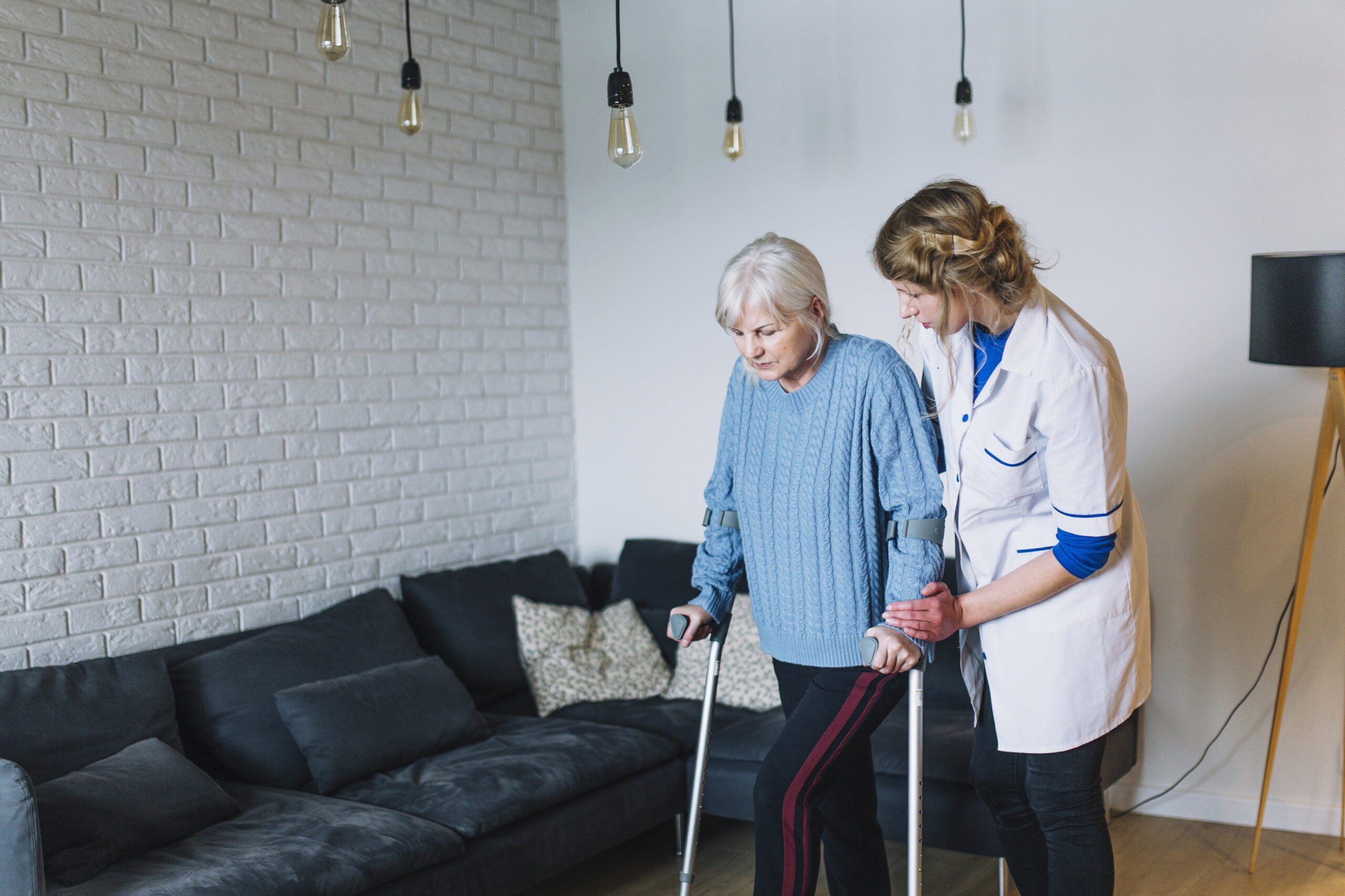 woman-walking-retirement-home